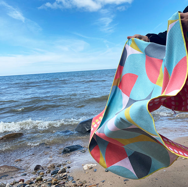 Sand absorbing beach blanket sale