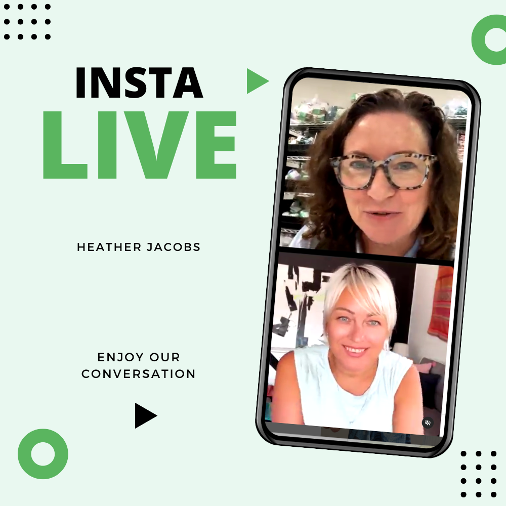 Instagram LIVE with Heather Jacobs