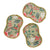 RE:usable Sponges (Set of 3) - Holiday Flora Sponges & Scouring Pads Once Again Home Co. Cream  