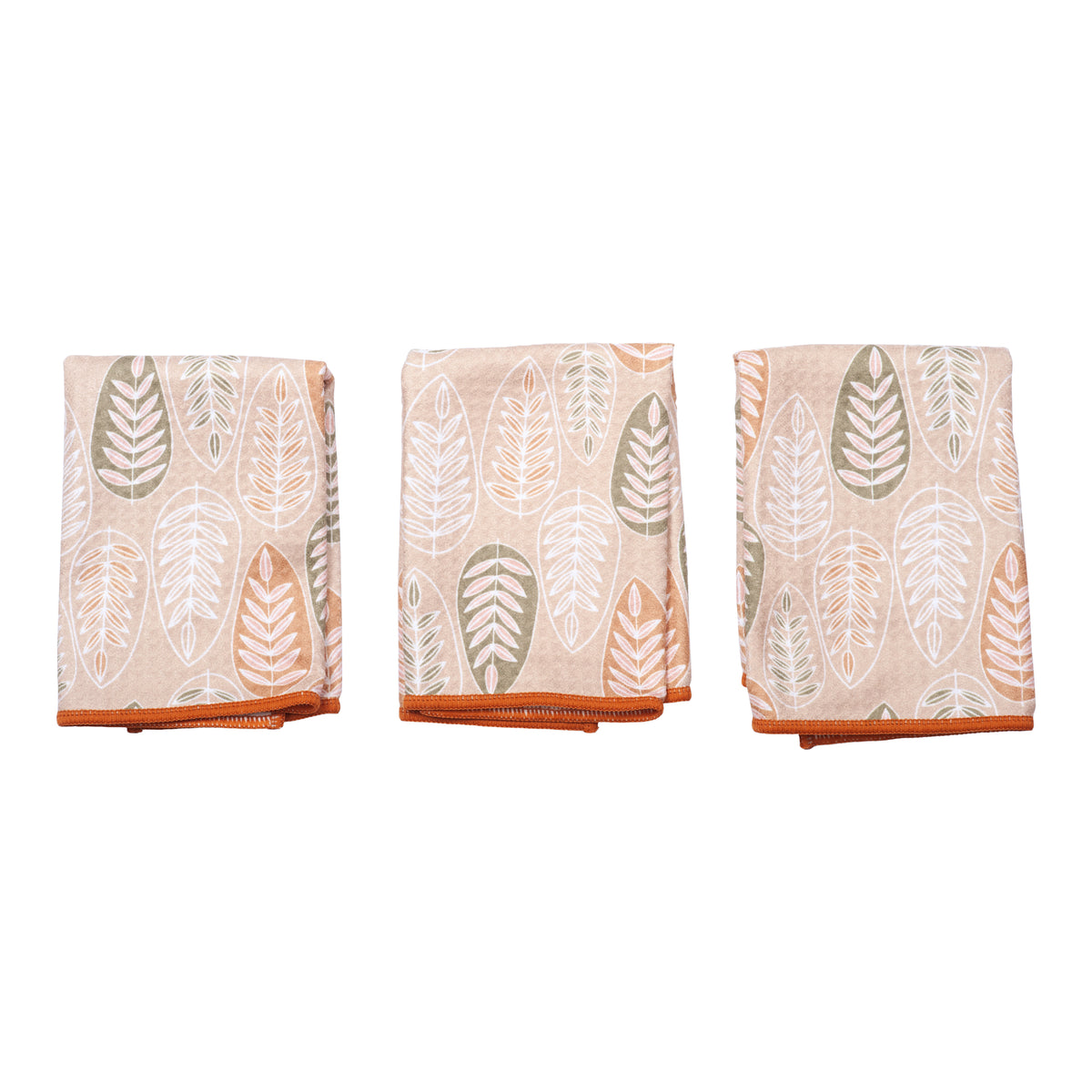 Mighty Mini Towel (Set of 3) - Pressed Leaf