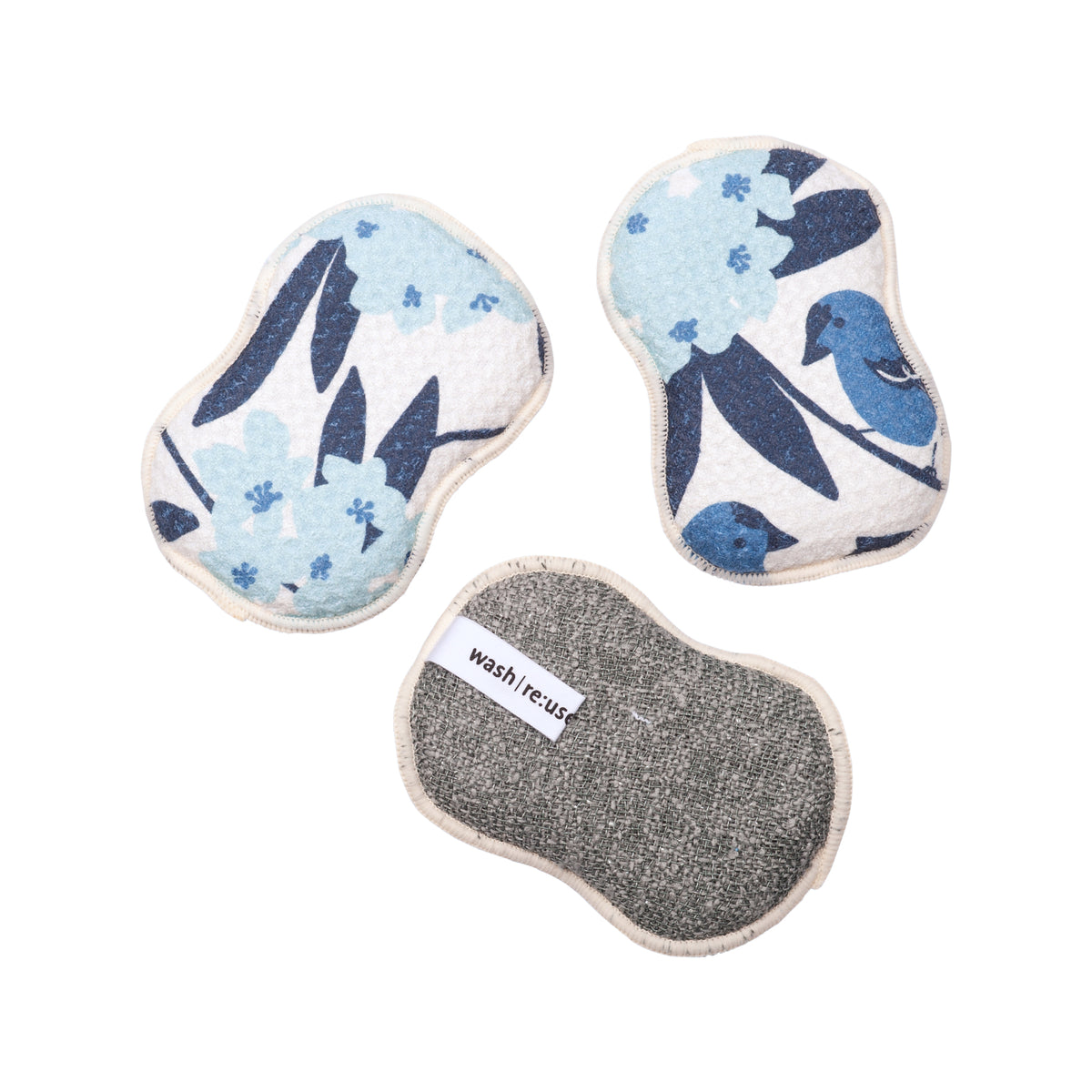 RE:usable Sponges (Set of 3) - Nuthatch Birdsong