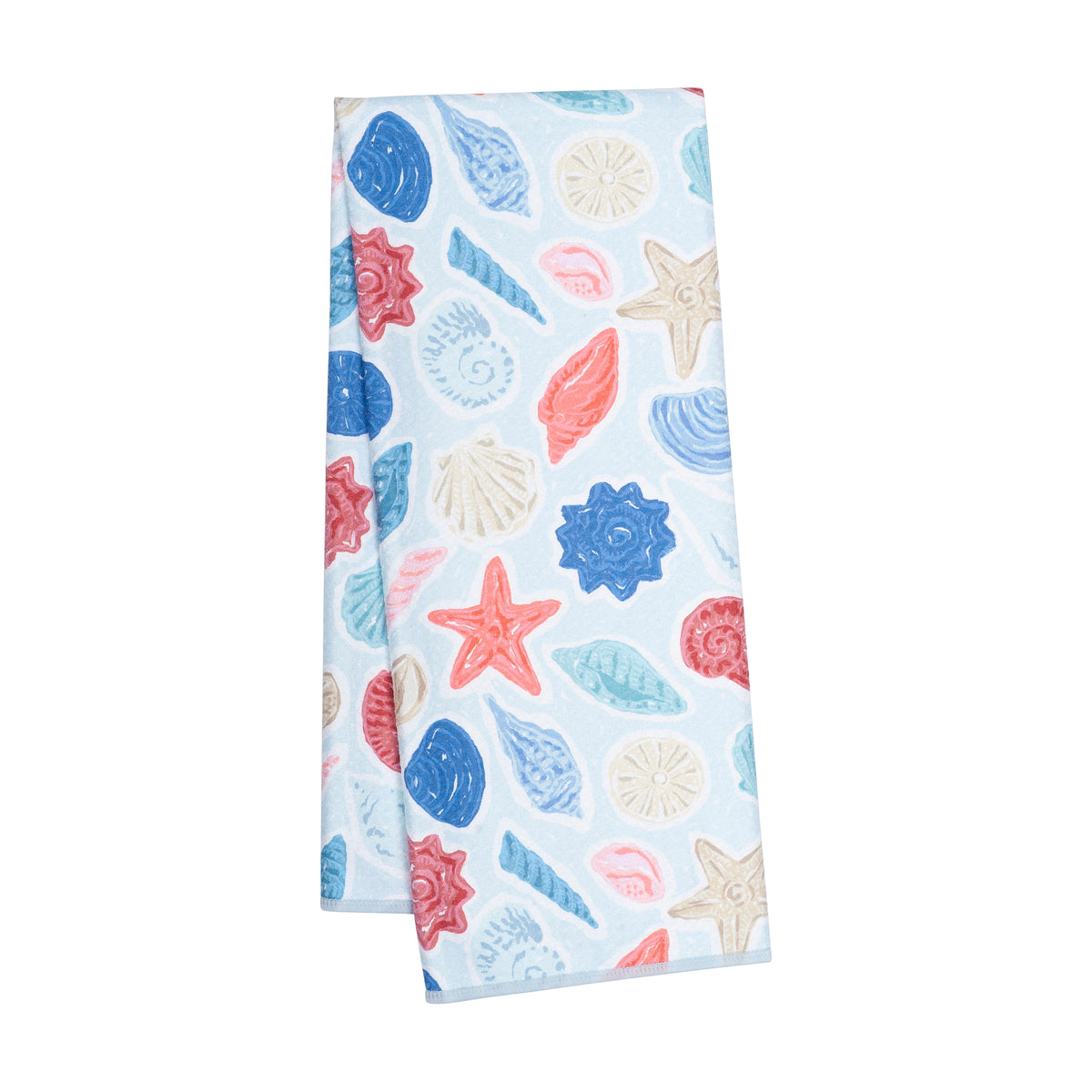 Anywhere Towel Reversible - Iris &amp; Sea Seashell