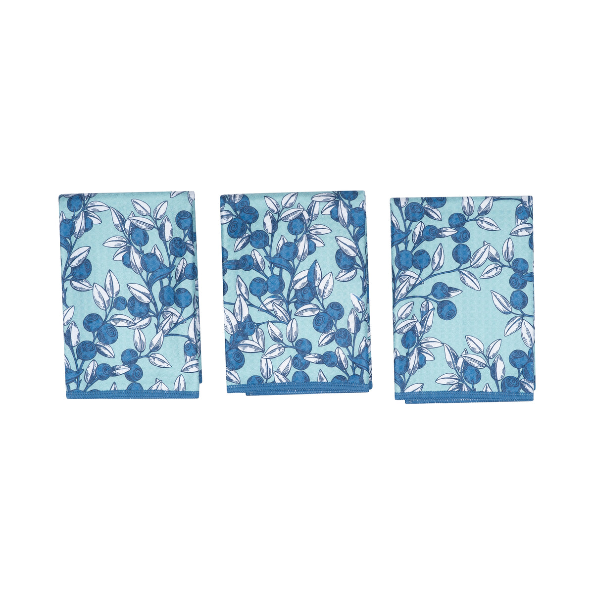 Mighty Mini Towel (Set of 3) - Blueberry