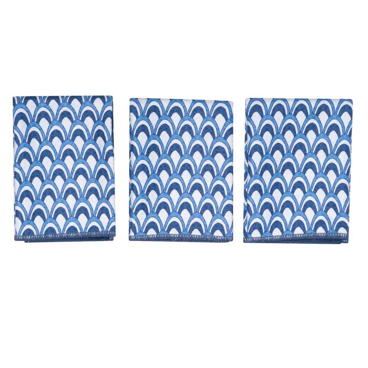 Mighty Mini Towel (Set of 3) Reversible - KN Fish