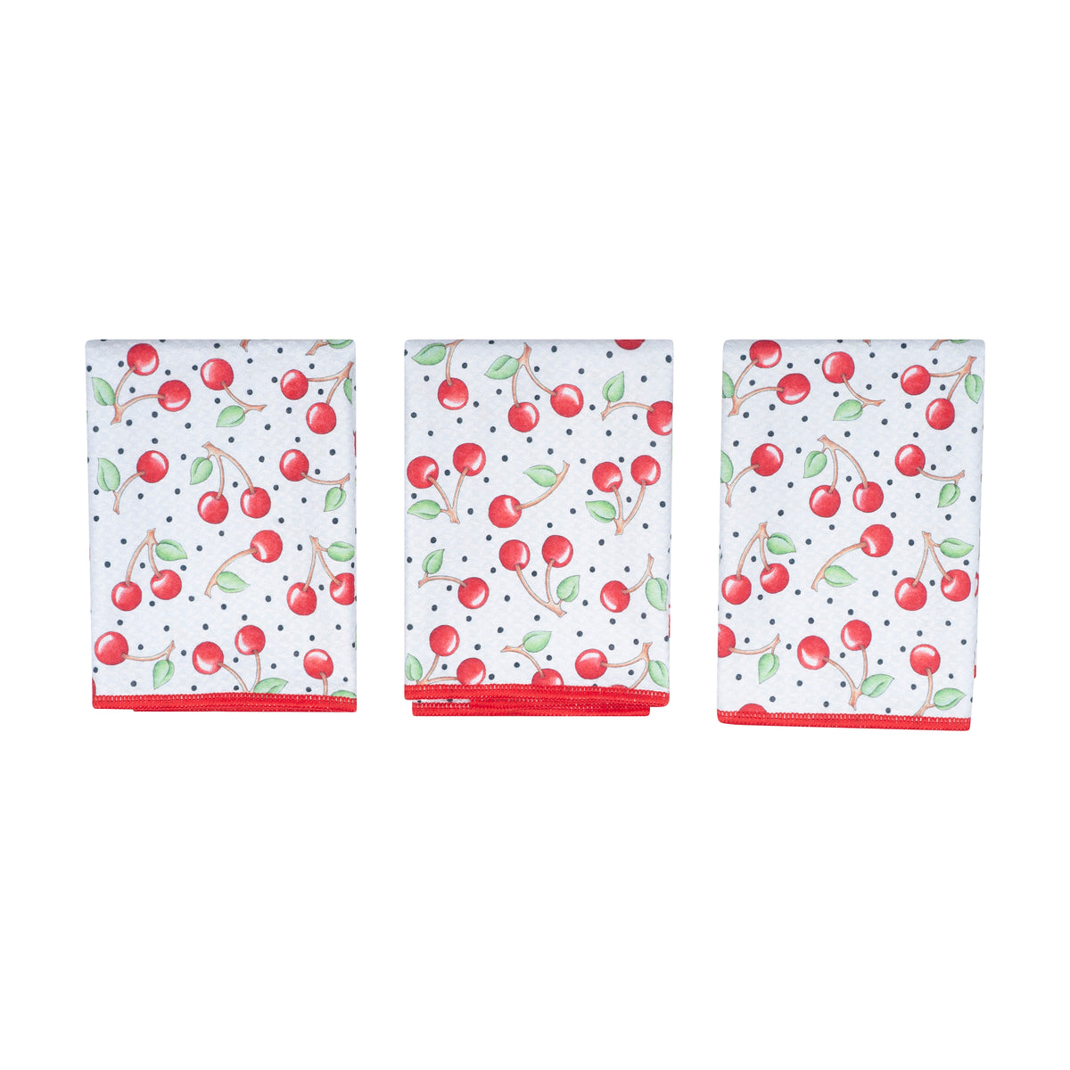 Mighty Mini Towel (Set of 3) Reversible - ME Cherry Harvest