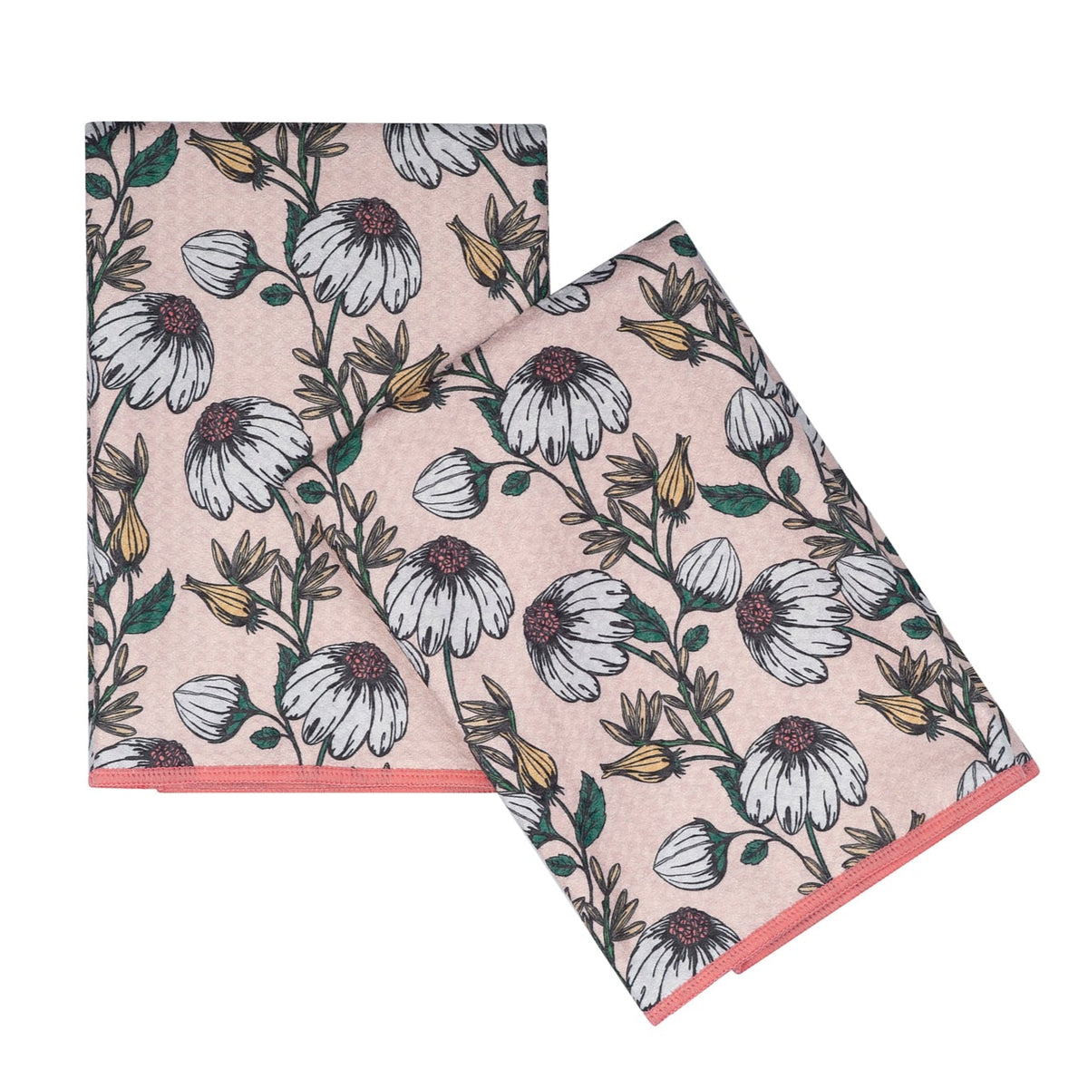 Double Duty Towel (set of 2) Reversible - JL Sunflower Trail