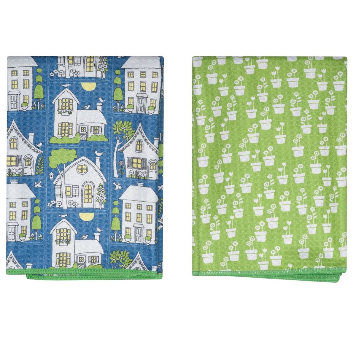 Double Duty Towel (set of 2) Reversible - ME Twilight Cottages