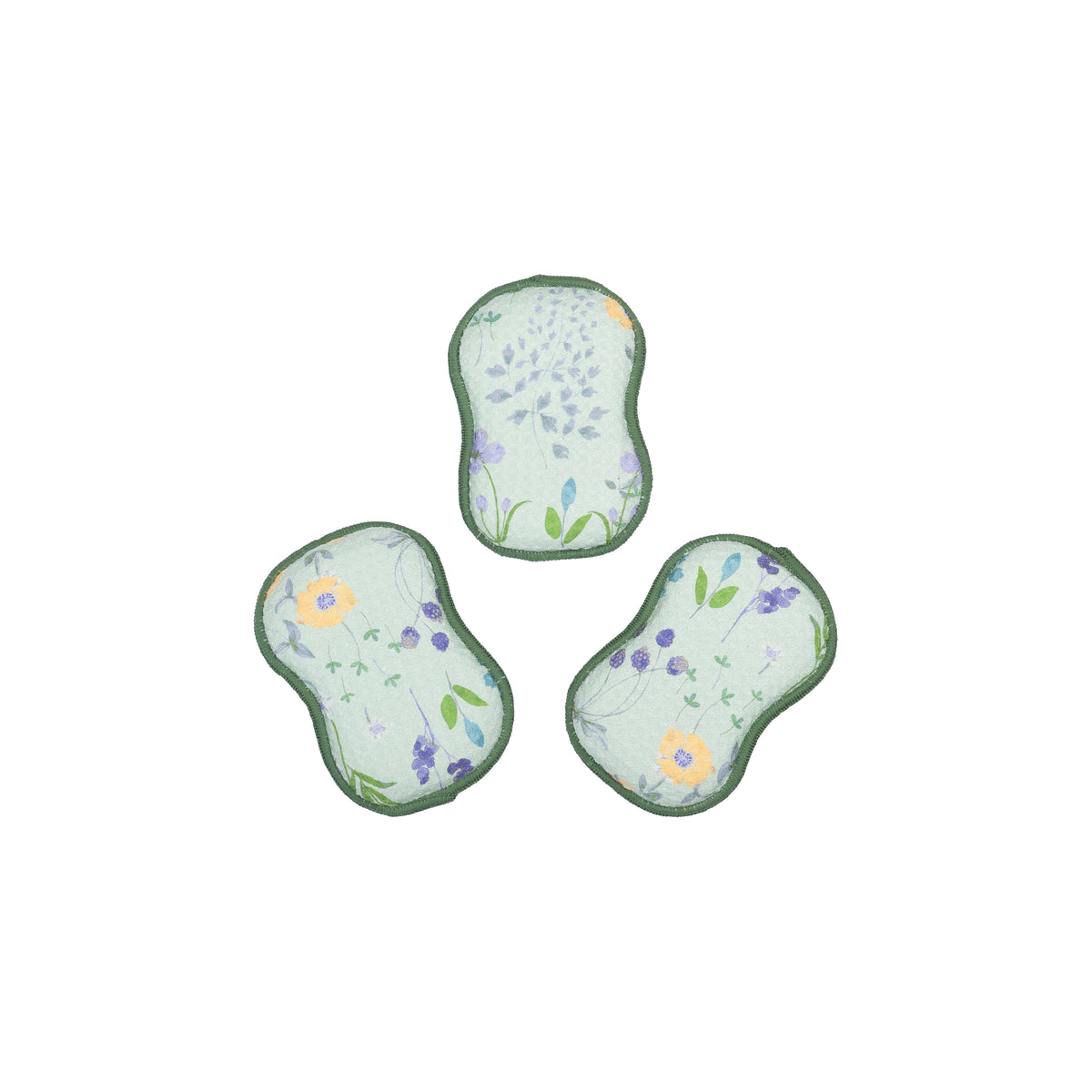 RE:usable Sponges (Set of 3) - Serenity Floral