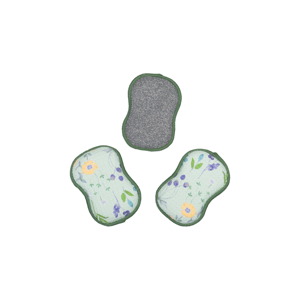 RE:usable Sponges (Set of 3) - Serenity Floral