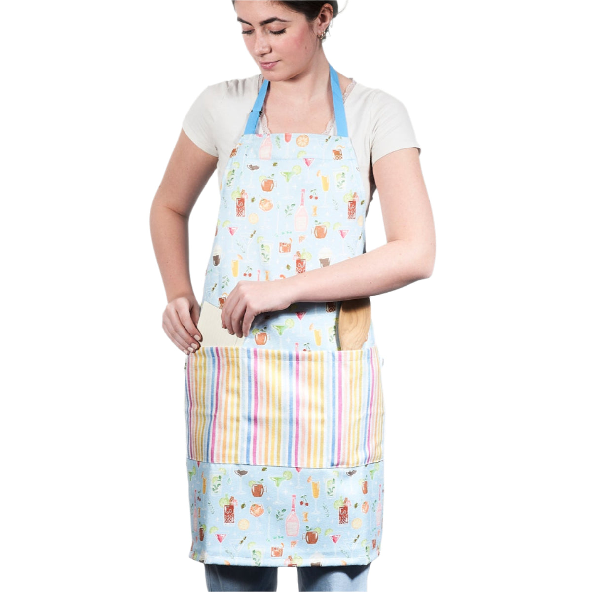 Attach and Go Apron - Iris &amp; Sea Happy Hour