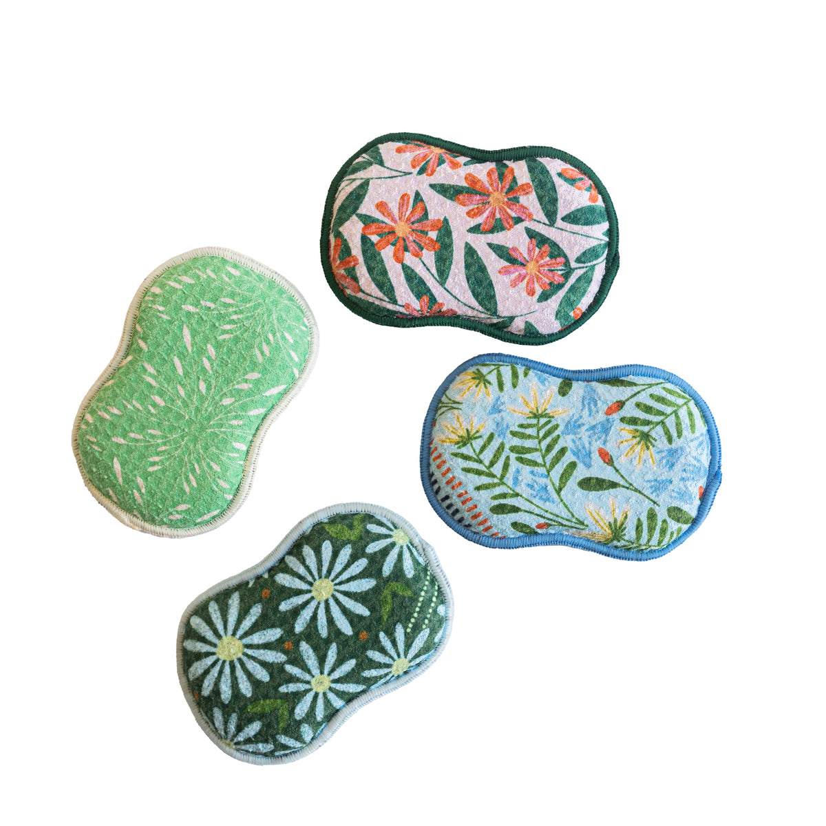 Assorted RE:usable Sponges (Set of 3) - Rebecca Jane Woolbright Collection Fling Sponges &amp; Scouring Pads Once Again Home Co.   