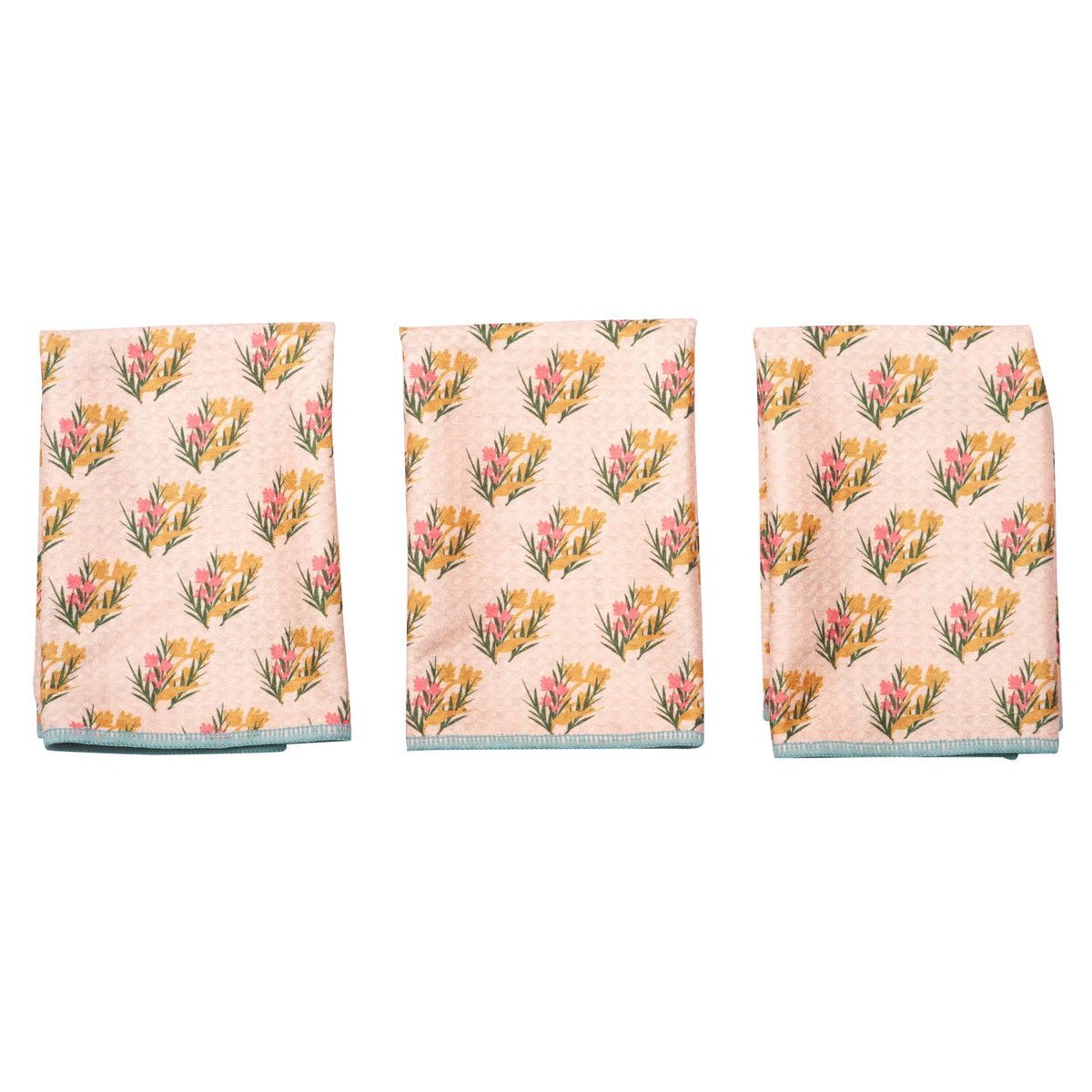 Mighty Mini Towel (Set of 3) Reversible - JL Bird of Paradise