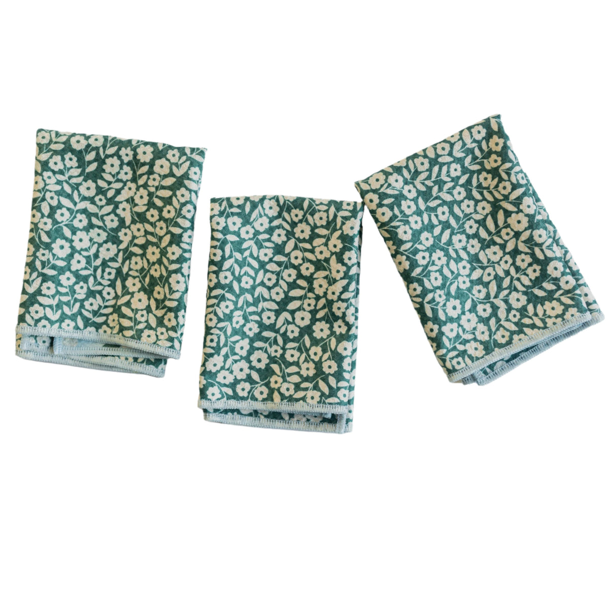 Mighty Mini Towel (Set of 3) Reversible - Nuthatch Birdsong