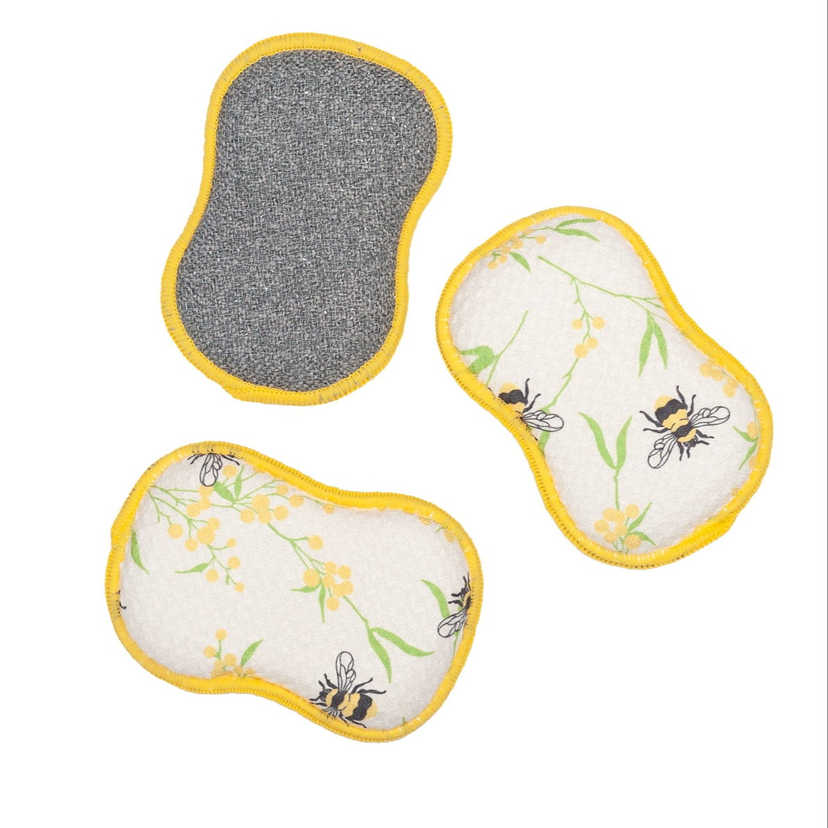 RE:usable Sponges (Set of 3) - Bumblebee