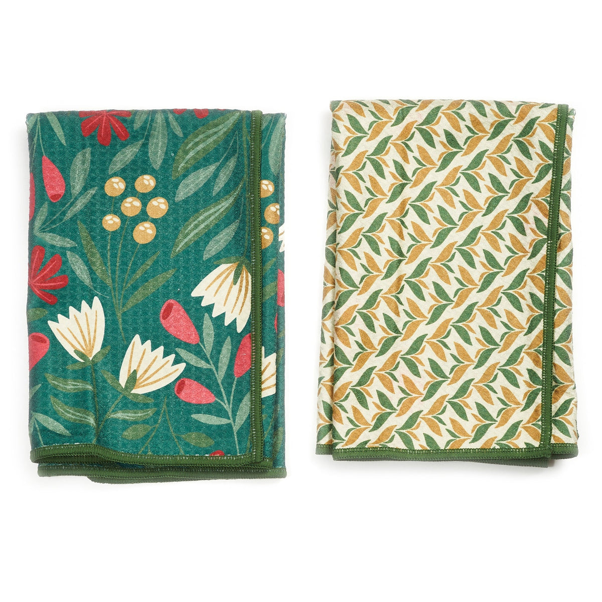 Double Duty Towel (set of 2) Reversible - RJW Utopian Garden