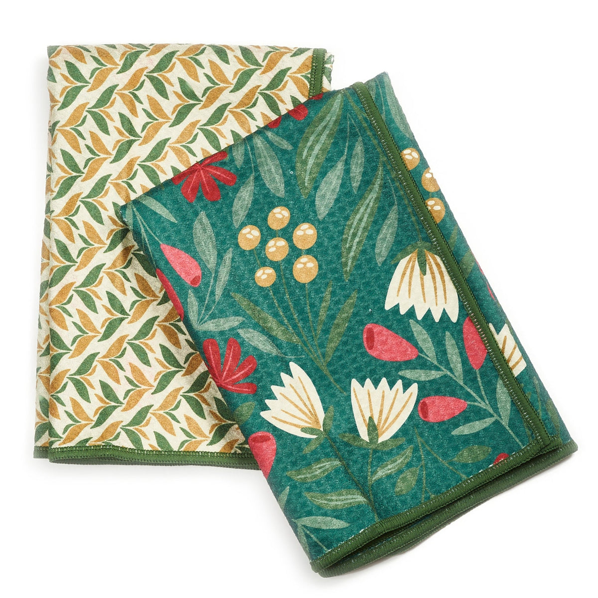 Double Duty Towel (set of 2) Reversible - RJW Utopian Garden