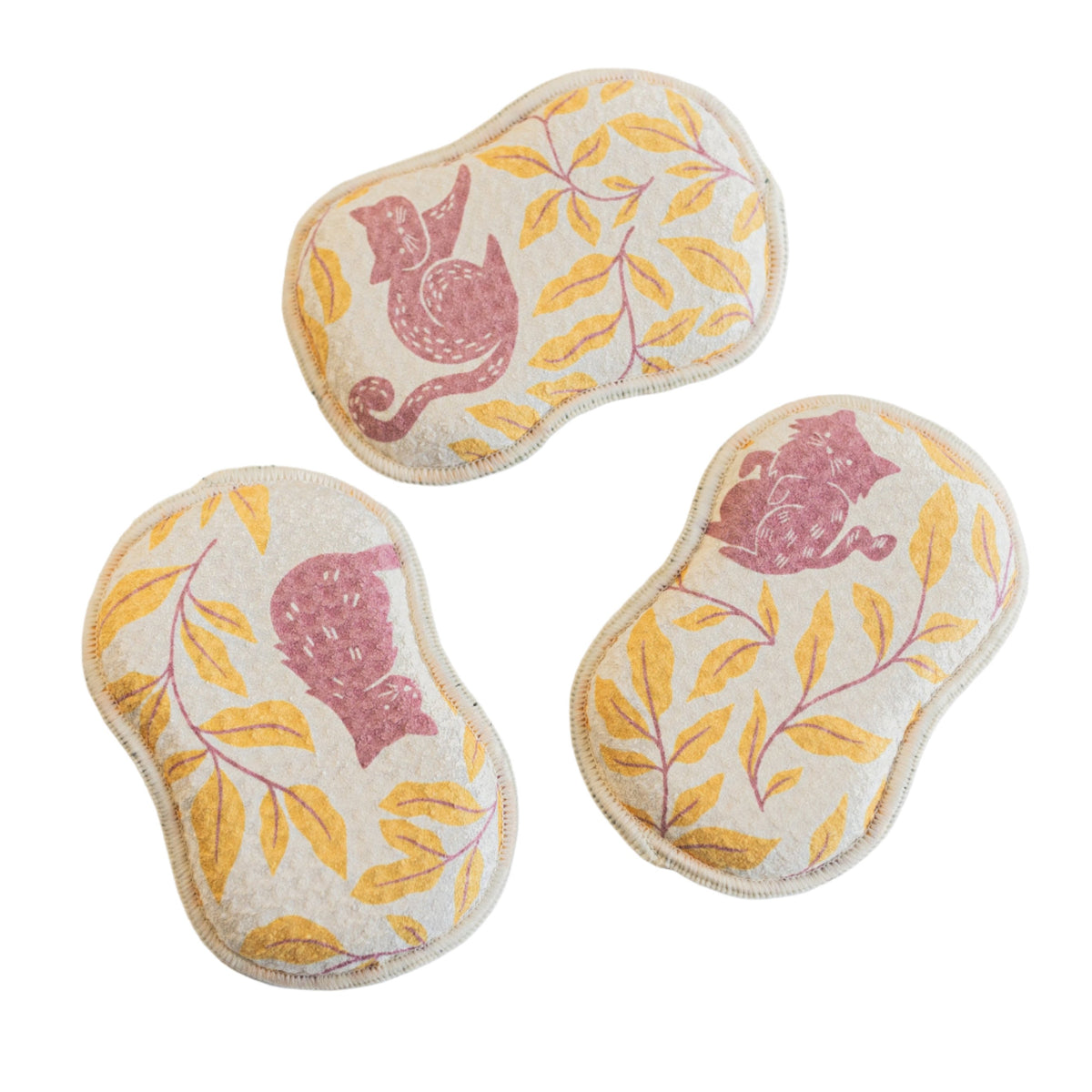 RE:usable Sponges (Set of 3) - Nuthatch Cat Club