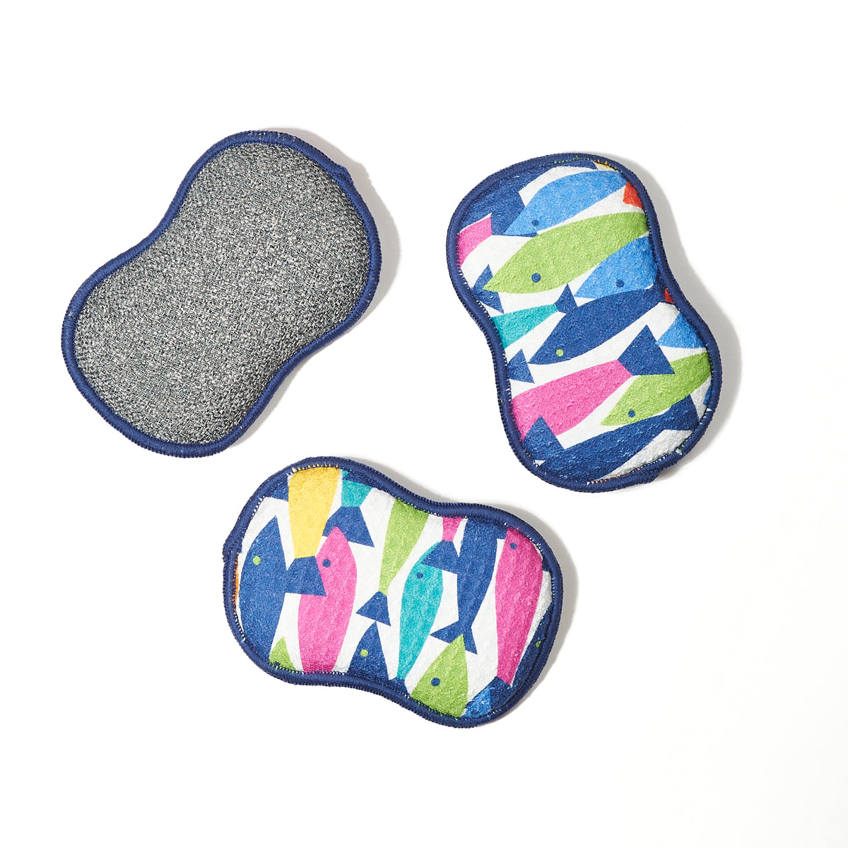 RE:usable Sponges (Set of 3) - KN Fish