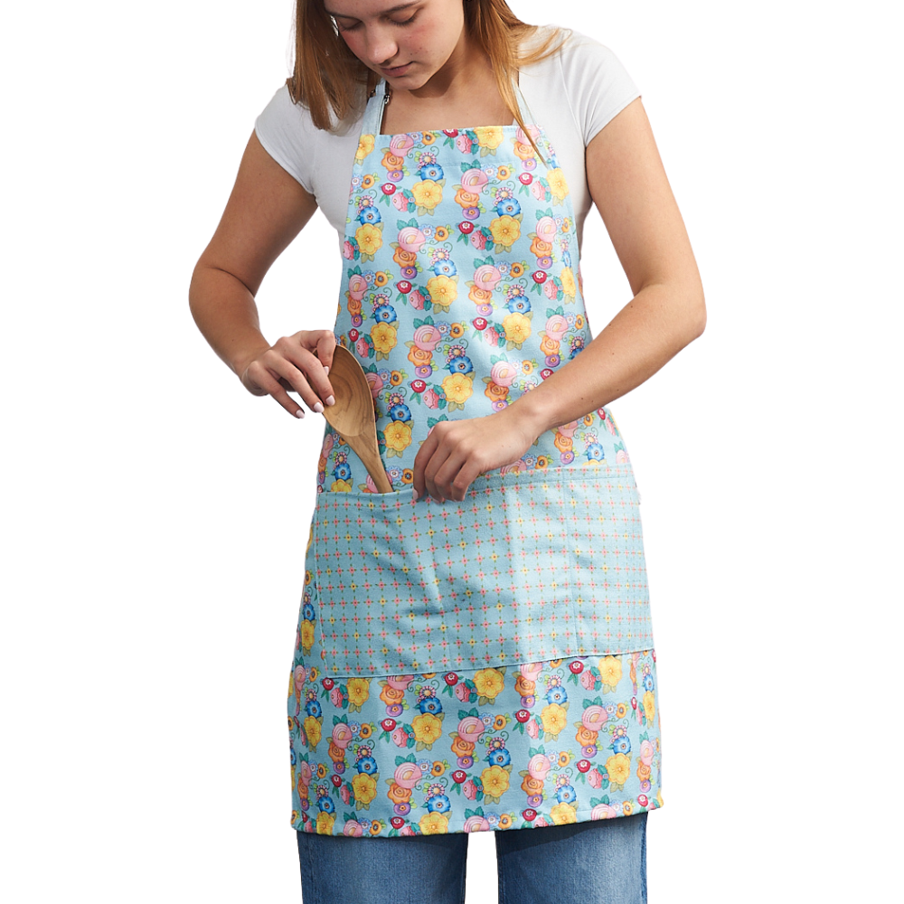 Attach and Go Apron- ME Wildflower Garland