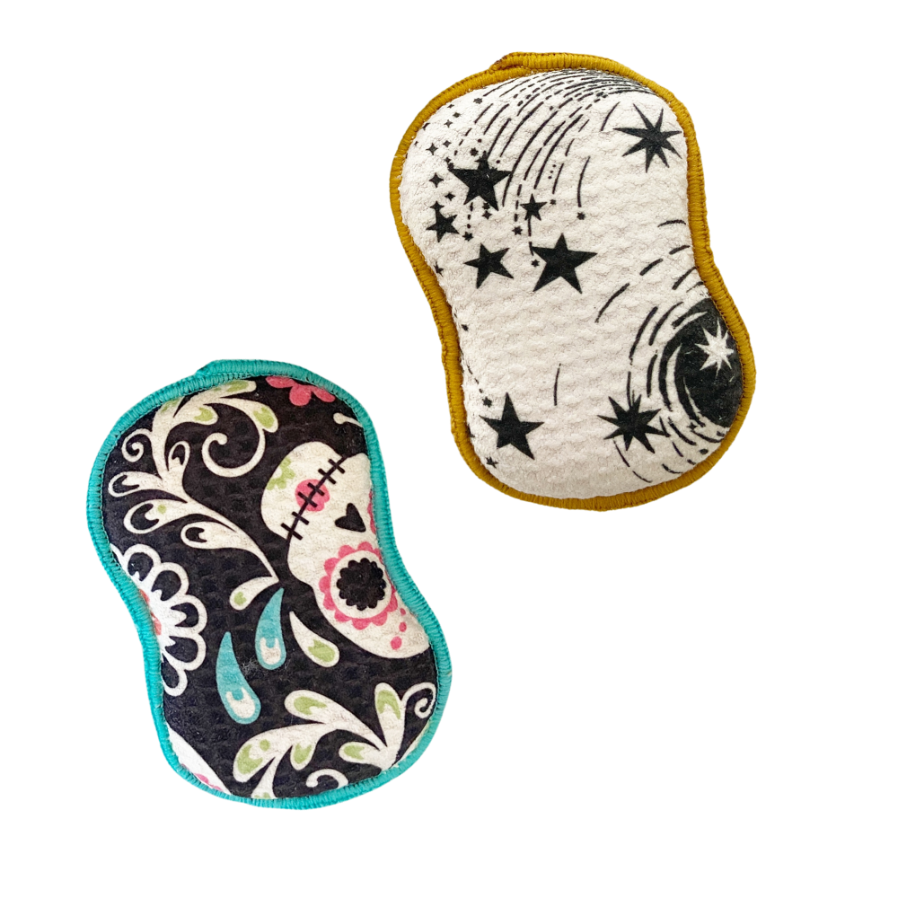 Assorted RE:usable Sponges (Set of 3) - HJ Halloween Sponges &amp; Scouring Pads Once Again Home Co.   