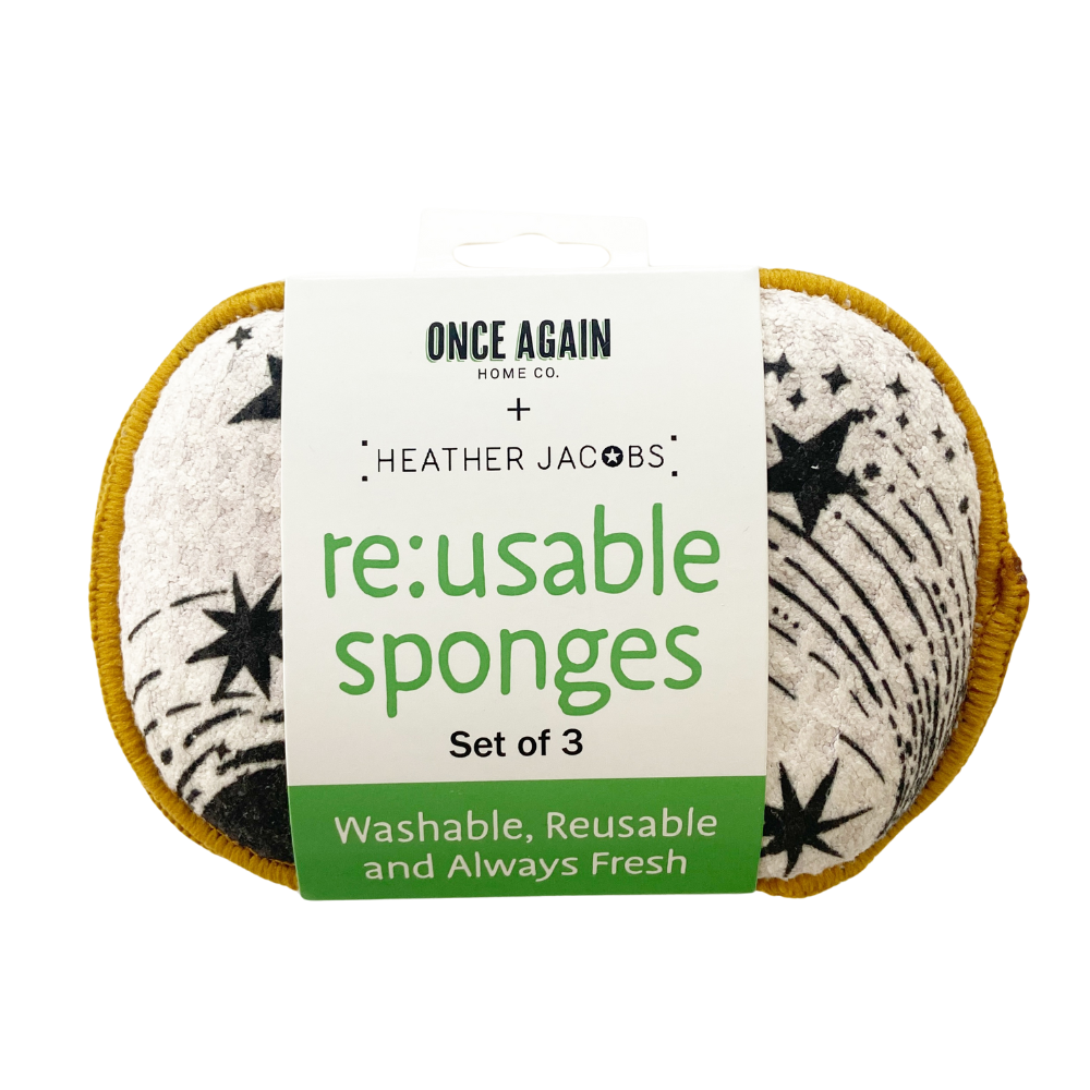 Assorted RE:usable Sponges (Set of 3) - HJ Halloween Sponges &amp; Scouring Pads Once Again Home Co.   