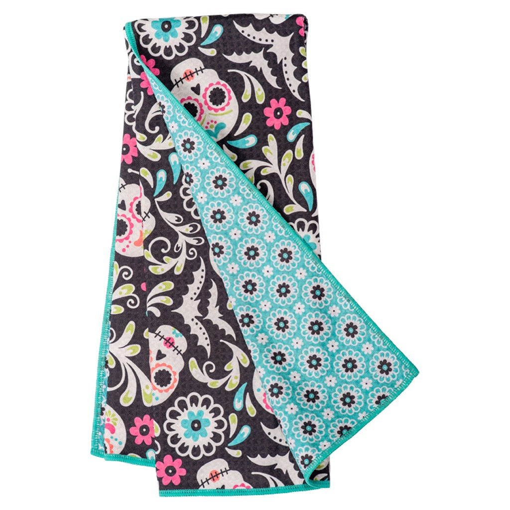 Anywhere Towel Reversible - HJ Sugar Skull Kitchen Towels Once Again Home Co.   