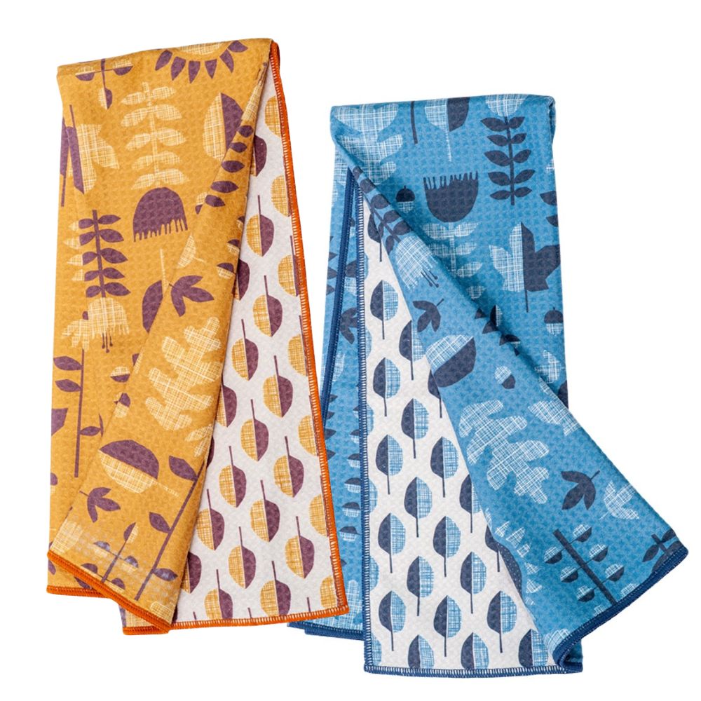 Anywhere Towel Reversible - HJ Mod Sunflower Kitchen Towels Once Again Home Co.   