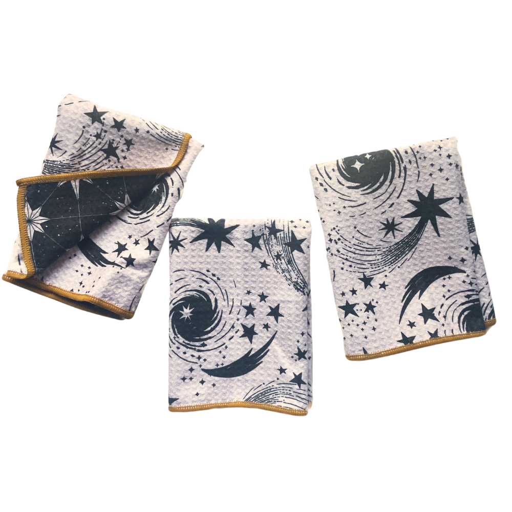 Mighty Mini Towel (Set of 3) Reversible - HJ Hocus Pocus