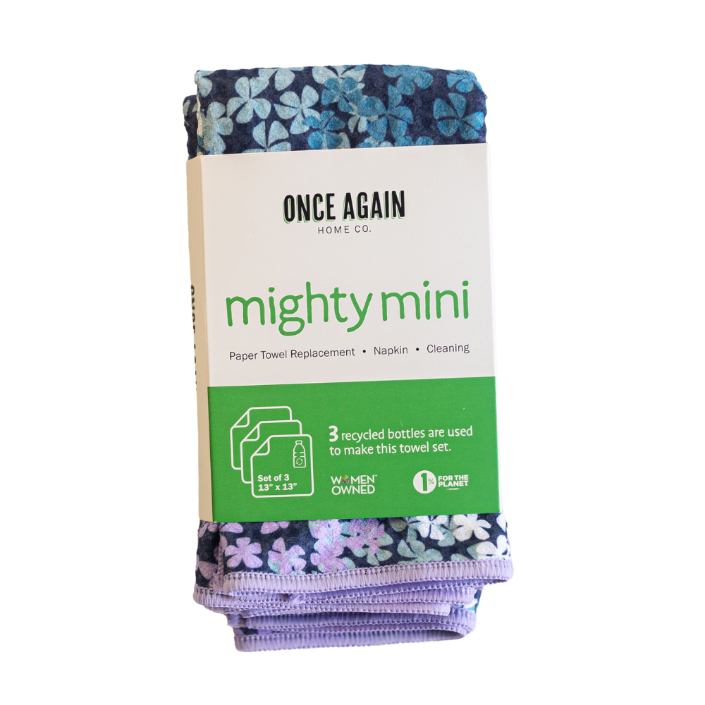 Assorted Mighty Mini Towel (Set of 3) -Hydrangea Kitchen Towels Once Again Home Co.   