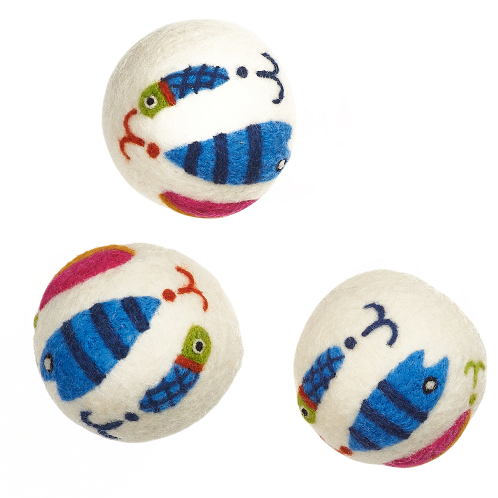 Wool Dryer Balls - Set of 3 KN Lure