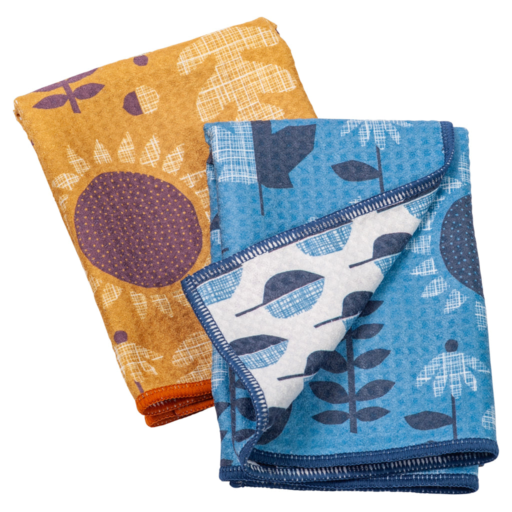 Mighty Mini Towel (Set of 3) Reversible - HJ Mod Sunflower Kitchen Towels Once Again Home Co.   