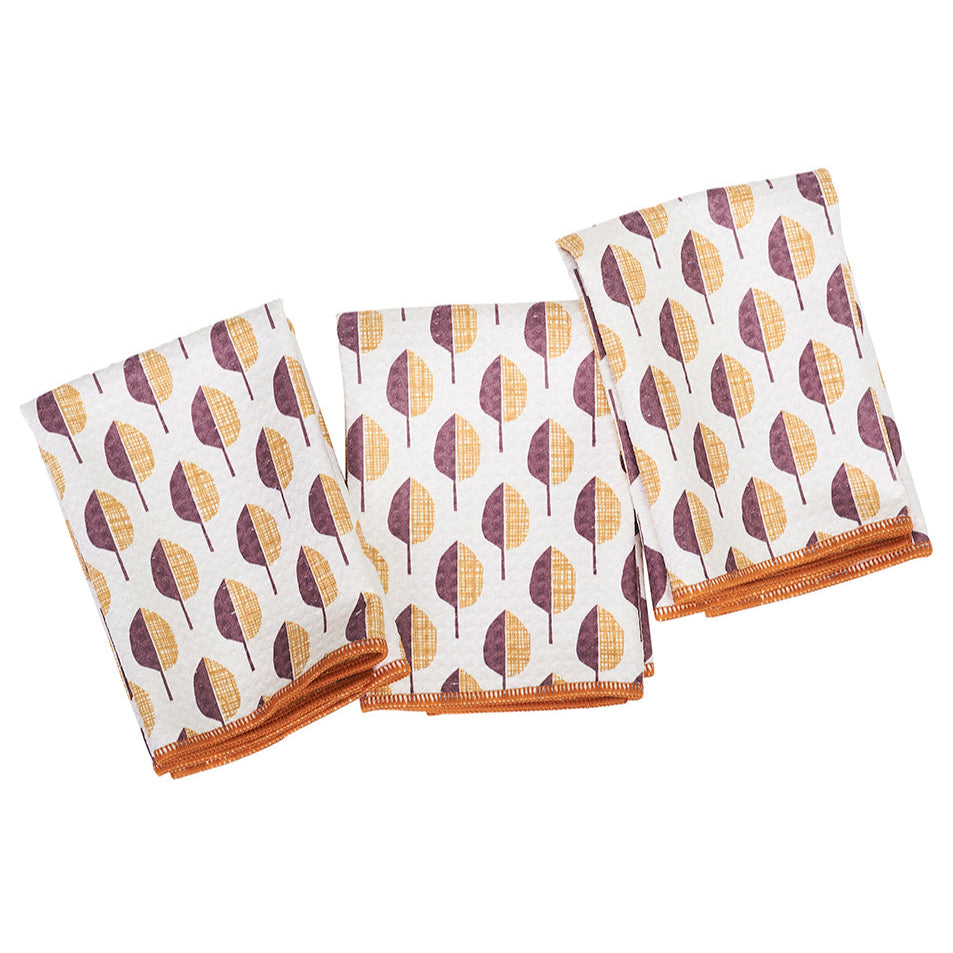 Mighty Mini Towel (Set of 3) Reversible - HJ Mod Sunflower Kitchen Towels Once Again Home Co. New Gold  