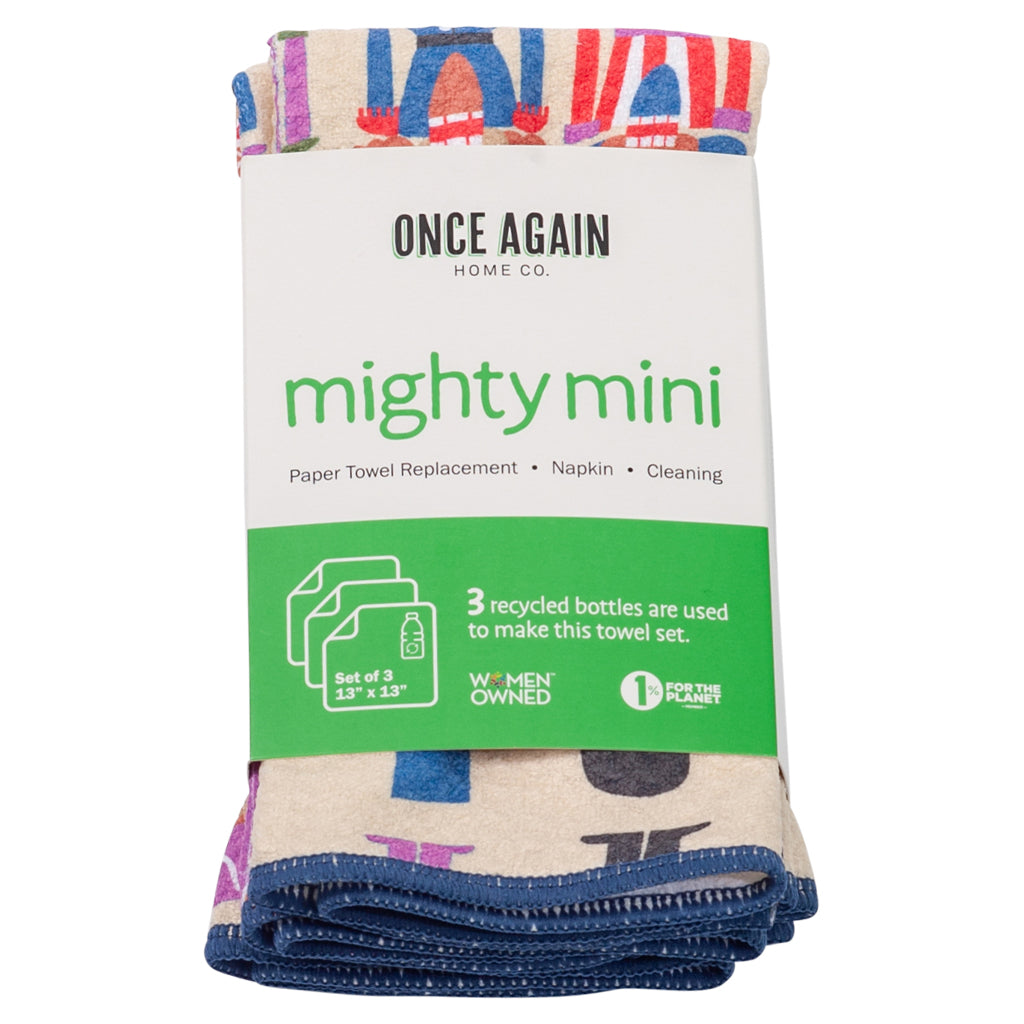 Assorted Mighty Mini Towel (Set of 3) - Nutcracker Kitchen Towels Once Again Home Co.   