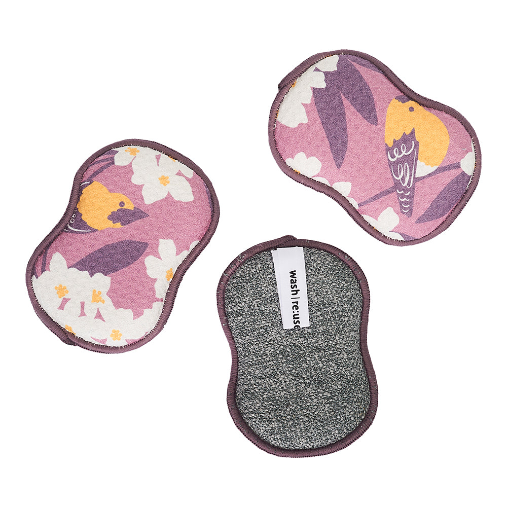 RE:usable Sponges (Set of 3) - Nuthatch Birdsong