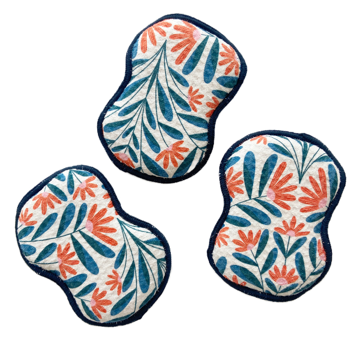 RE:usable Sponges (Set of 3) - RJW SFlora Sponges &amp; Scouring Pads Once Again Home Co. Eggnog  