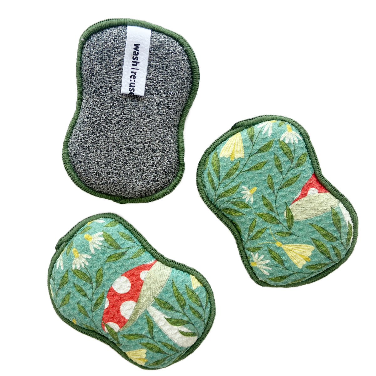 Assorted RE:usable Sponges (Set of 3) - RJW Fall Flight Sponges &amp; Scouring Pads Once Again Home Co.   