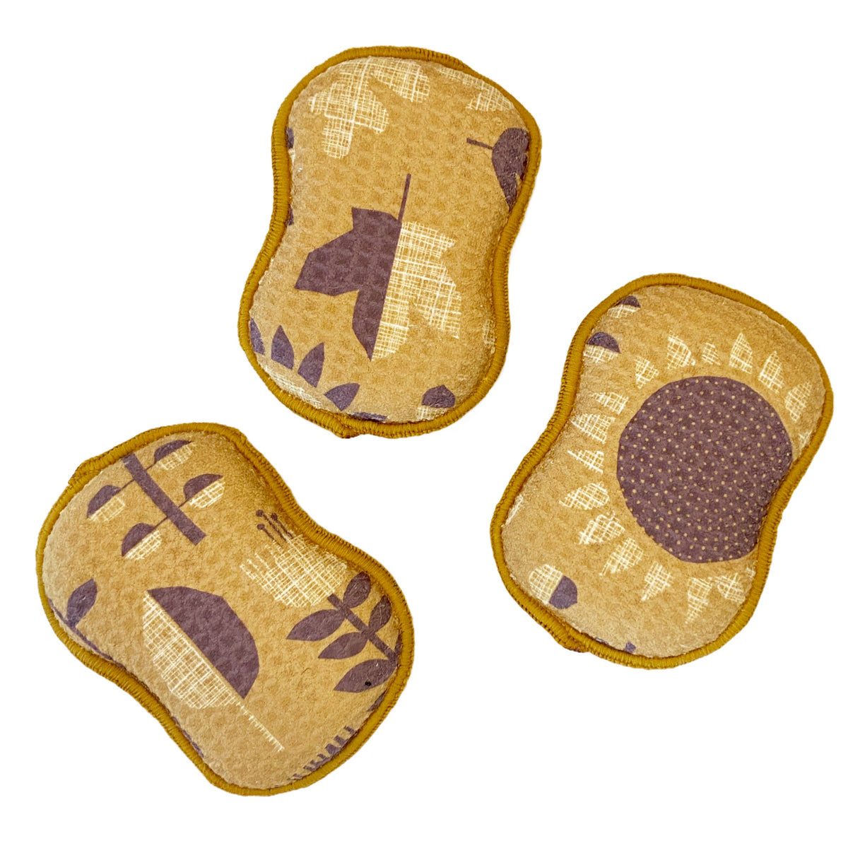 Assorted RE:usable Sponges (Set of 3) - HJ Fall Sponges &amp; Scouring Pads Once Again Home Co.   