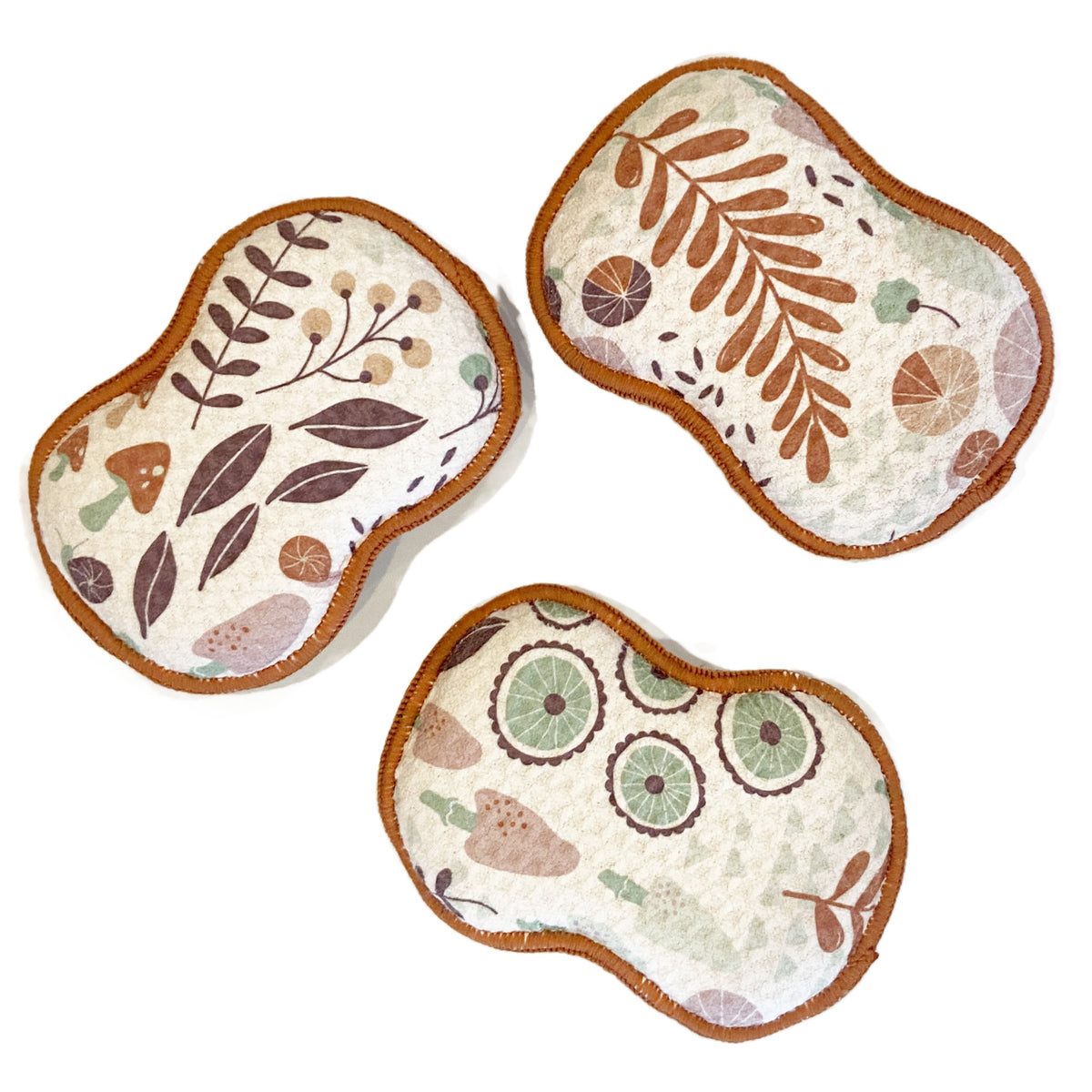 Assorted RE:usable Sponges (Set of 3) - HJ Fall Sponges &amp; Scouring Pads Once Again Home Co.   