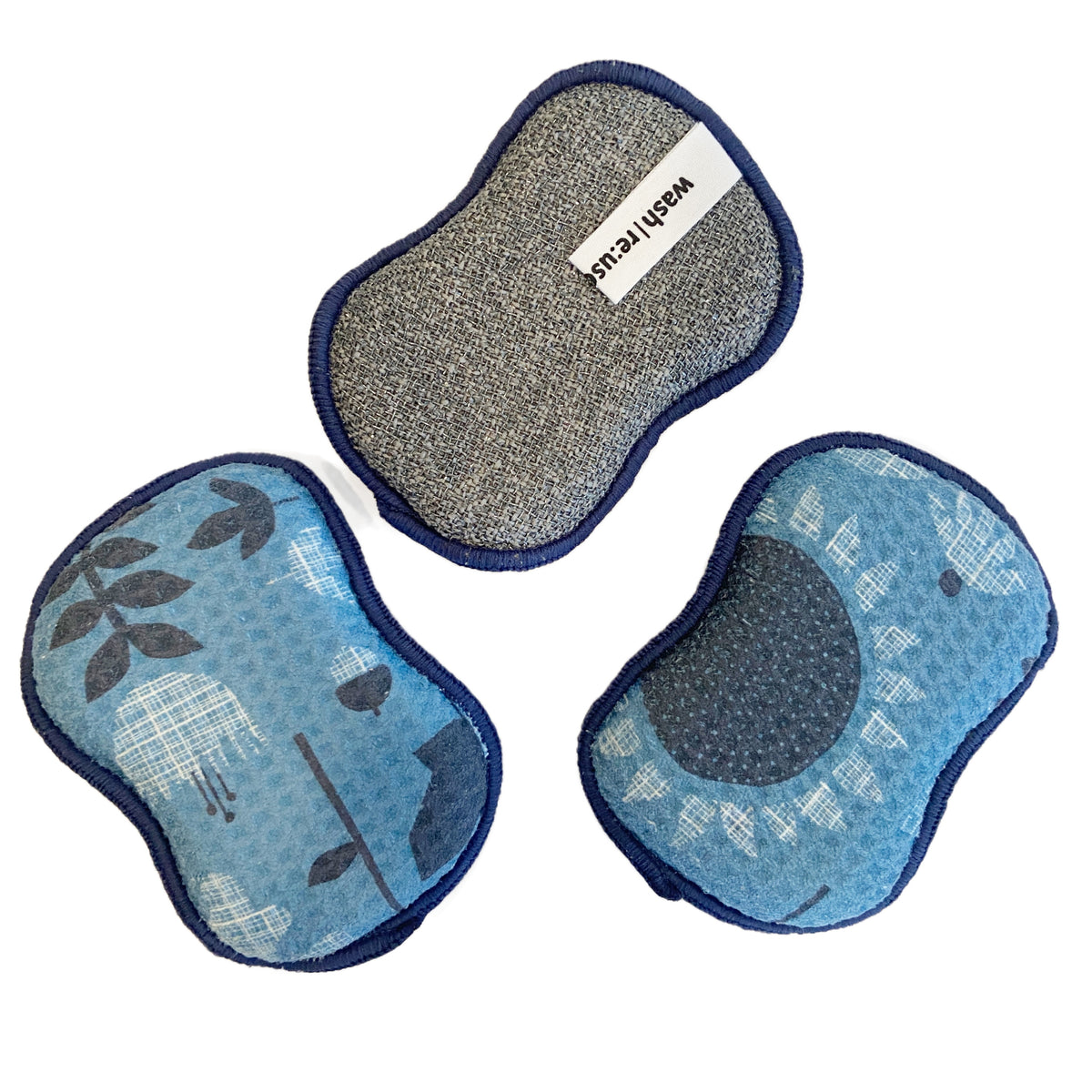 Assorted RE:usable Sponges (Set of 3) - HJ Fall Sponges &amp; Scouring Pads Once Again Home Co.   