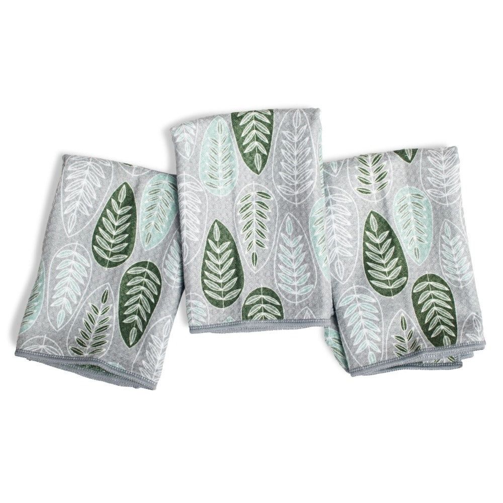 Mighty Mini Towel (Set of 3) - Pressed Leaf