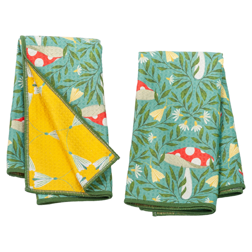 Biggie Towel (set of 2) reversible - RJW Undergrowth Table Linens Once Again Home Co.   