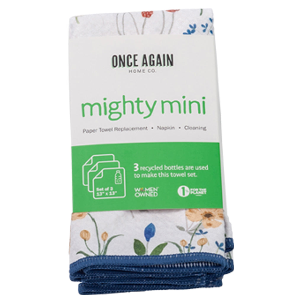 Assorted Mighty Mini Towel (Set of 3) -Serenity and Waves Kitchen Towels Once Again Home Co.   