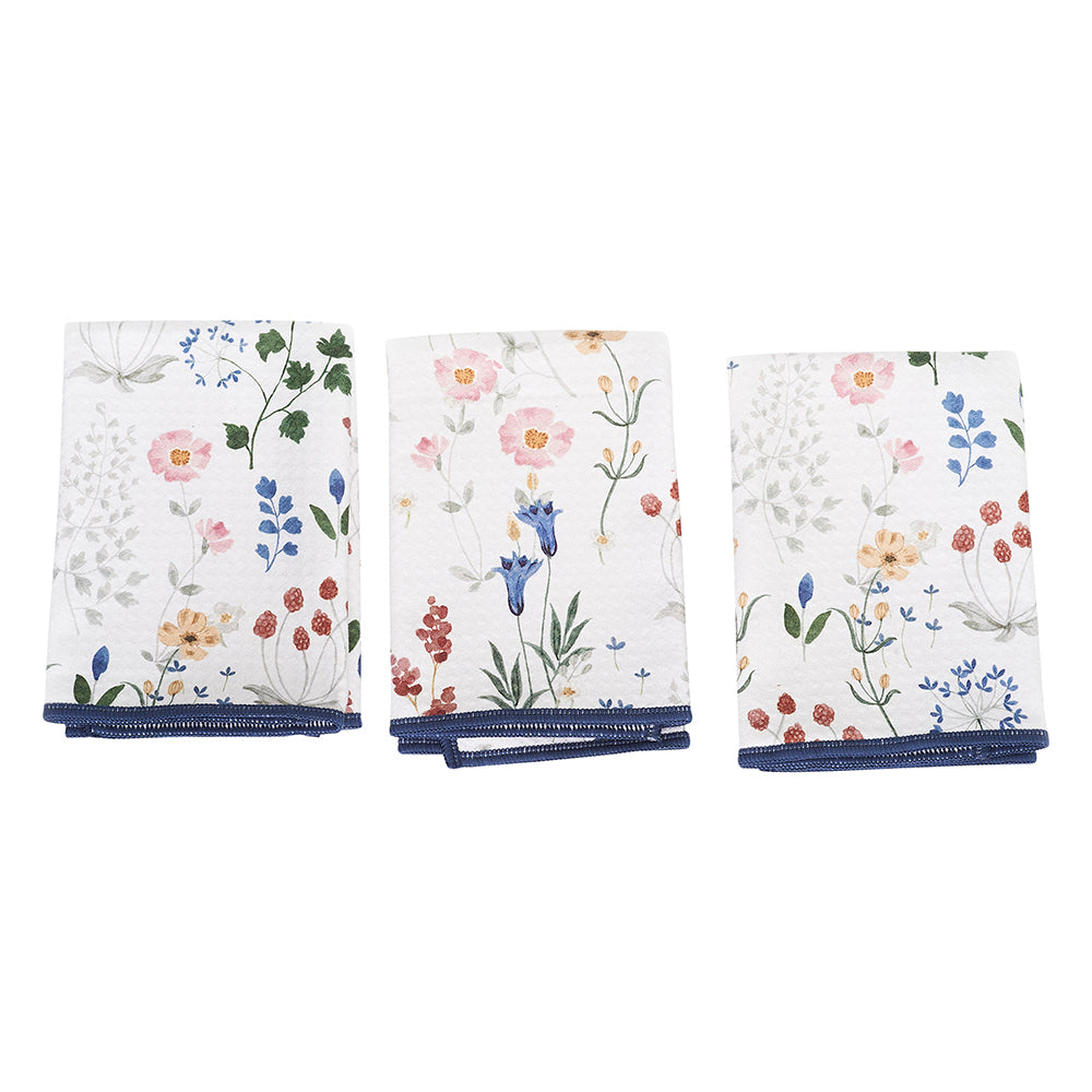 Mighty Mini Towel (Set of 3) - Serenity Floral Kitchen Towels Once Again Home Co.   