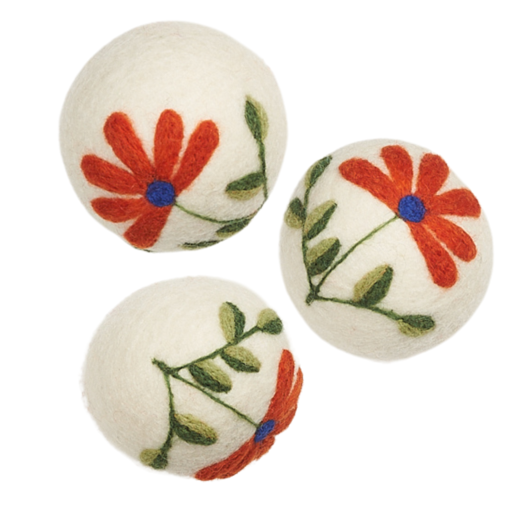 Wool Dryer Balls - Set of 3 RJW Sflora