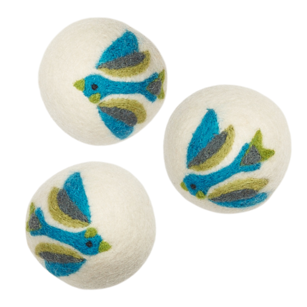 Wool Dryer Balls - Set of 3 HJ Sparrow