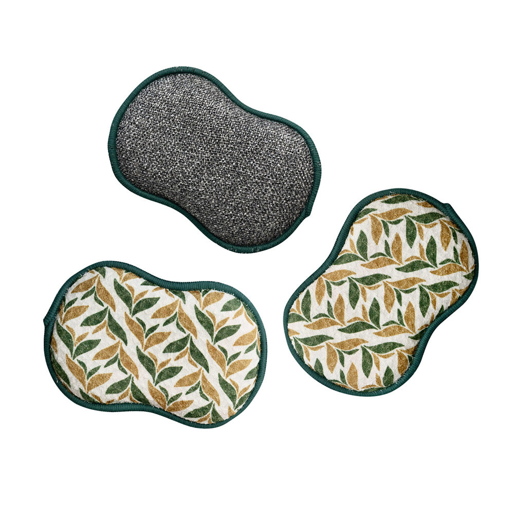 Assorted RE:usable Sponges (Set of 3) - Rebecca Jane Woolbright Collection BEST