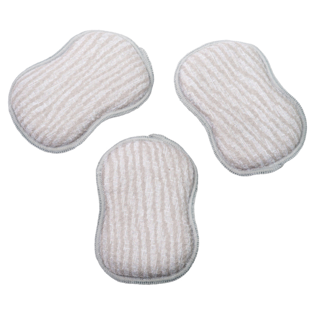 Assorted RE:usable Sponges (Set of 3) - Serenity and Waves Sponges &amp; Scouring Pads Once Again Home Co.   